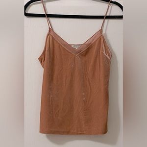 Forever 21 Velvet Cami Strap Top